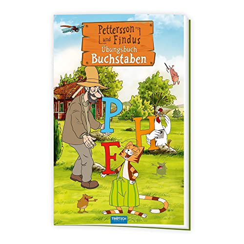 Trötsch Pettersson und Findus Buchstaben Übungsbuch: Übungsbuch Vorschulbuch Beschäftigungsbuch