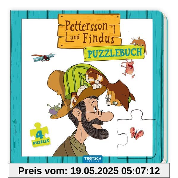 Trötsch Pettersson und Findus Pappenbuch Puzzlebuch: Beschäftigungsbuch Entdeckerbuch Puzzlebuch Trötsch Pettersson und Findus Pappenbuch Puzzlebuch: Beschäftigungsbuch Entdeckerbuch Puzzlebuch