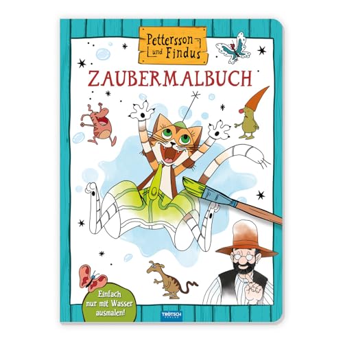 Trötsch Pettersson & Findus Zaubermalbuch: Malbuch Ausmalbuch von TROTSCH