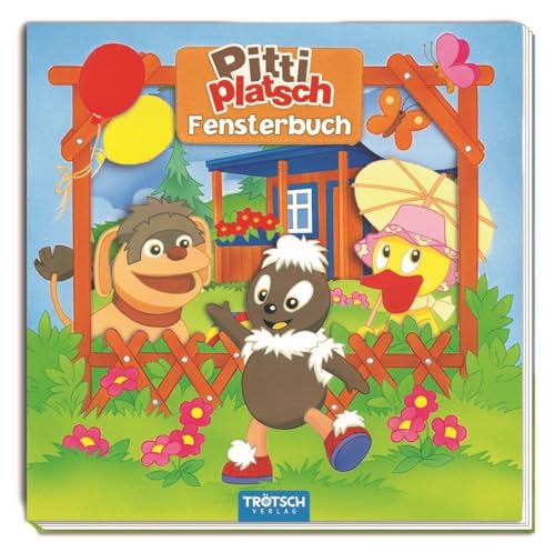 Fensterbuch "Pittiplatsch", Pitti, Pittiplatsch, Moppi, Schnatterinchen, Sandmann; Sandmännchen, Buch, Kinderbuch, Bilderbuch: Entdeckerbuch Beschäftigungsbuch Spielbuch (Unser Sandmännchen)