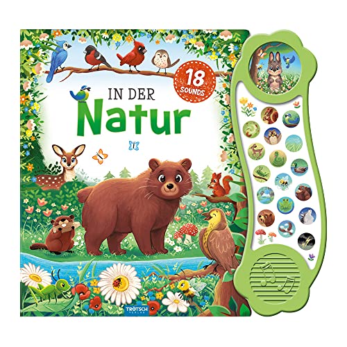 TRÖTSCH - Soundbuch "In der Natur" | Interaktives Soundbuch mit 18 realistischen Geräuschen aus der Natur, zauberhaften Illustrationen und eingängigen ... Soundbuch Liederbuch Geräuschebuch TRÖTSCH - Soundbuch "In der Natur" | Interaktives Soundbuch mit 18 realistischen Geräuschen aus der Natur, zauberhaften Illustrationen und eingängigen ... Soundbuch Liederbuch Geräuschebuch von TROTSCH