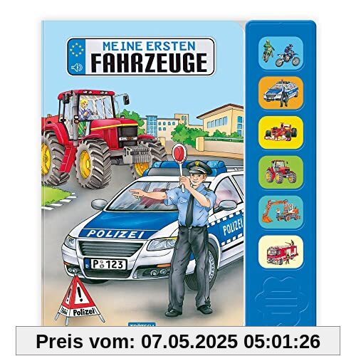Trötsch Soundbuch Meine Ersten Fahrzeuge: Beschäftigungsbuch Soundbuch Liederbuch Geräuschebuch