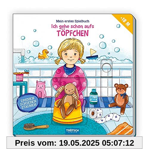 Trötsch Spielbuch Ich gehe schon aufs Töpfchen: Entdeckerbuch Beschäftigungsbuch Spielbuch