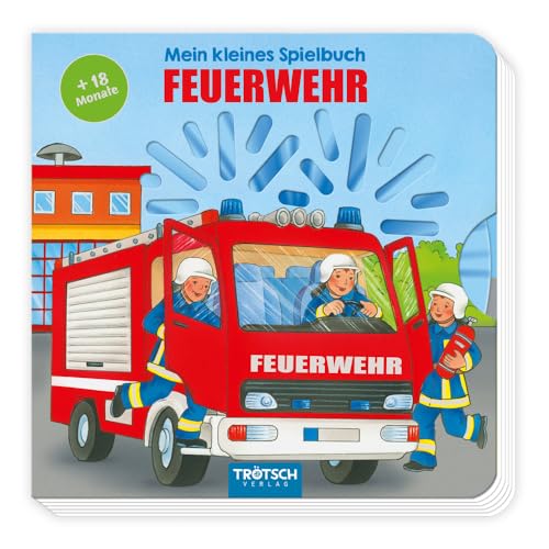 Trötsch Spielbuch Mein kleines Spielbuch Feuerwehr: Entdeckerbuch Beschäftigungsbuch Spielbuch von TROTSCH