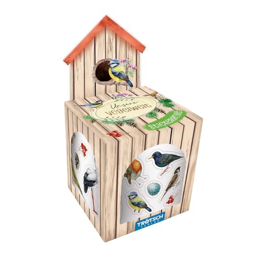 Trötsch Stickerrolle Unsere Vogelwelt: Aufkleber zum Verzieren und Verschenken von TROTSCH