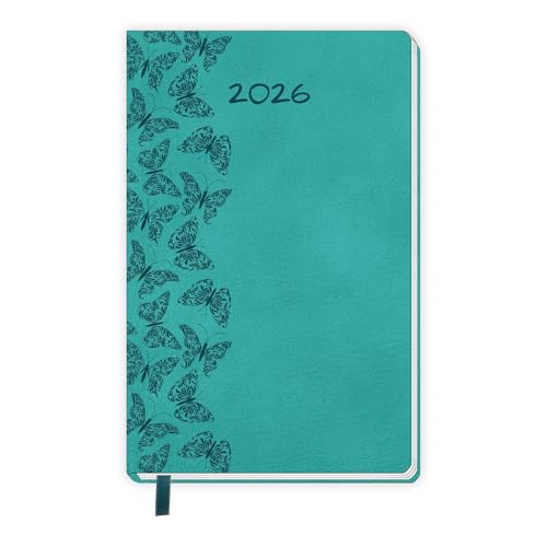 Trötsch Taschenkalender A6 Soft Touch Schmetterlinge 2026: Soft Touch Terminkalender Trötsch Taschenkalender A6 Soft Touch Schmetterlinge 2026: Soft Touch Terminkalender von TROTSCH