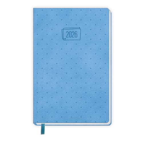 TRÖTSCH - Taschenkalender A7 Soft Touch Punkte 2026: Soft Touch Terminkalender von TROTSCH