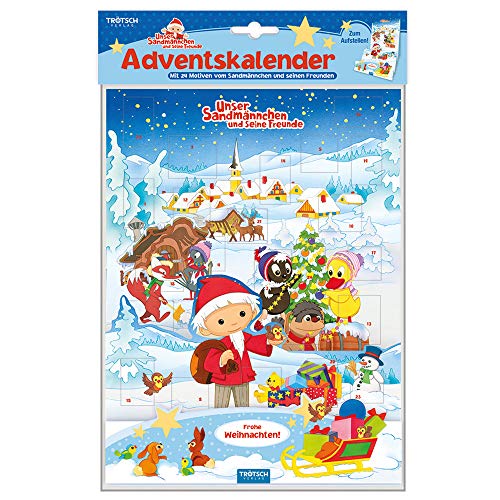 Trötsch Unser Sandmännchen Adventskalender zum Aufstellen: Weihnachtskalender Aufstellkalender Advent von Trtsch Verlag GmbH