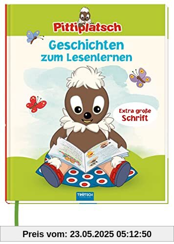 Trötsch Unser Sandmännchen Geschichten zum Lesenlernen Pittiplatsch: Geschichtenbuch Vorlesebuch Lesen lernen