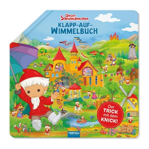 Trötsch Unser Sandmännchen Klapp-auf-Wimmelbuch Pappenbuch: Beschäftigungsbuch Wimmelbuch Kinderbuch Trötsch Unser Sandmännchen Klapp-auf-Wimmelbuch Pappenbuch: Beschäftigungsbuch Wimmelbuch Kinderbuch