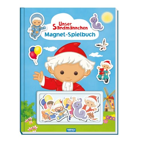 Trötsch Unser Sandmännchen Magnet-Spielbuch Pappenbuch mit Magneten: Kinderbuch Beschäftigungsbuch Entdeckerbuch Puzzlebuch von TROTSCH