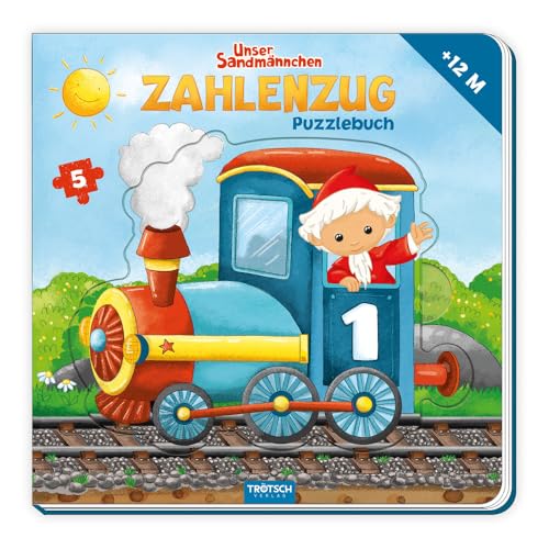 Trötsch Unser Sandmännchen Puzzlebuch Zahlenzug Puzzlebuch: Kinderbuch Beschäftigungsbuch Entdeckerbuch Puzzlebuch Trötsch Unser Sandmännchen Puzzlebuch Zahlenzug Puzzlebuch: Kinderbuch Beschäftigungsbuch Entdeckerbuch Puzzlebuch von TROTSCH