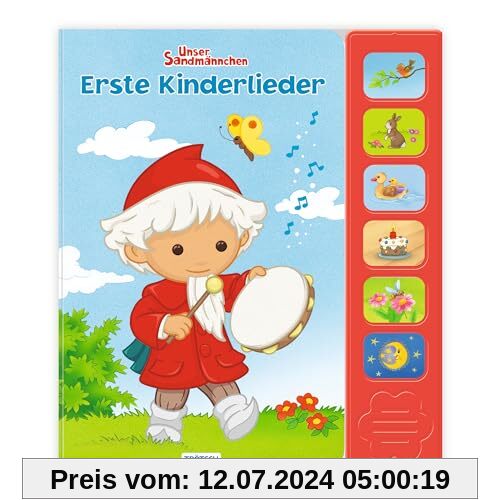 Trötsch Unser Sandmännchen Soundbuch Erste Kinderlieder: Soundbuch Beschäftigungsbuch Liederbuch