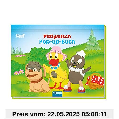 Trötsch Unser kleines Sandmännchen Pop-Up-Buch Pittiplatsch: Entdeckerbuch Beschäftigungsbuch