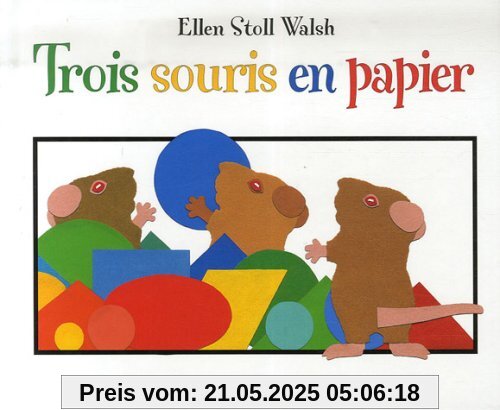 Trois souris en papier