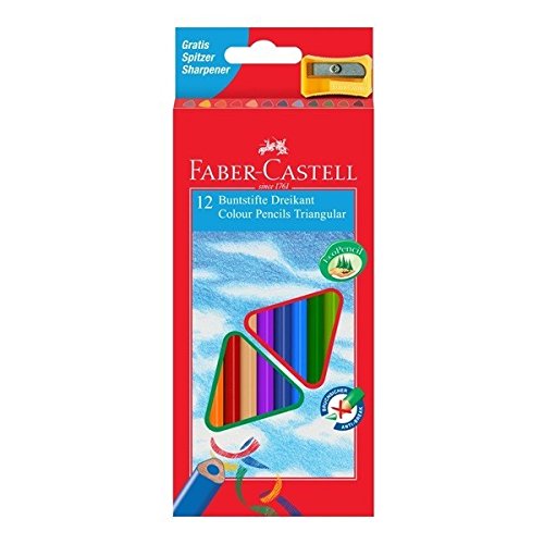 Trójkatne kredki Eco 12 kolorów von Faber-Castell