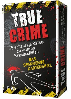 True Crime - 45 schaurige Rätsel zu wahren Kriminalfällen von Riva / riva Verlag