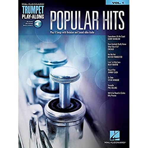 Trumpet Play Along Volume 1: Popular Hits -For Trumpet- (Book & Audio Online): Noten, Lehrmaterial, Play-Along, Download (Audio) für Trompete (Hal Leonard Trumpet Play-Along)