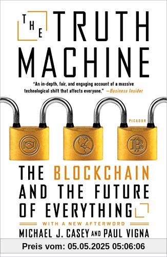 Truth Machine: The Blockchain and the Future of Everything