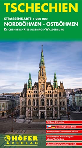Tschechien - CS 002: Nordböhmen - Ostböhmen (Höfer Verlag) von FREYTAG-BERNDT UND ARTARIA
