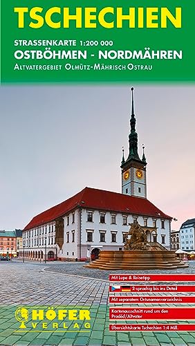 Tschechien - CS 003: Ostböhmen - Nordmähren (Höfer Verlag) von FREYTAG-BERNDT UND ARTARIA