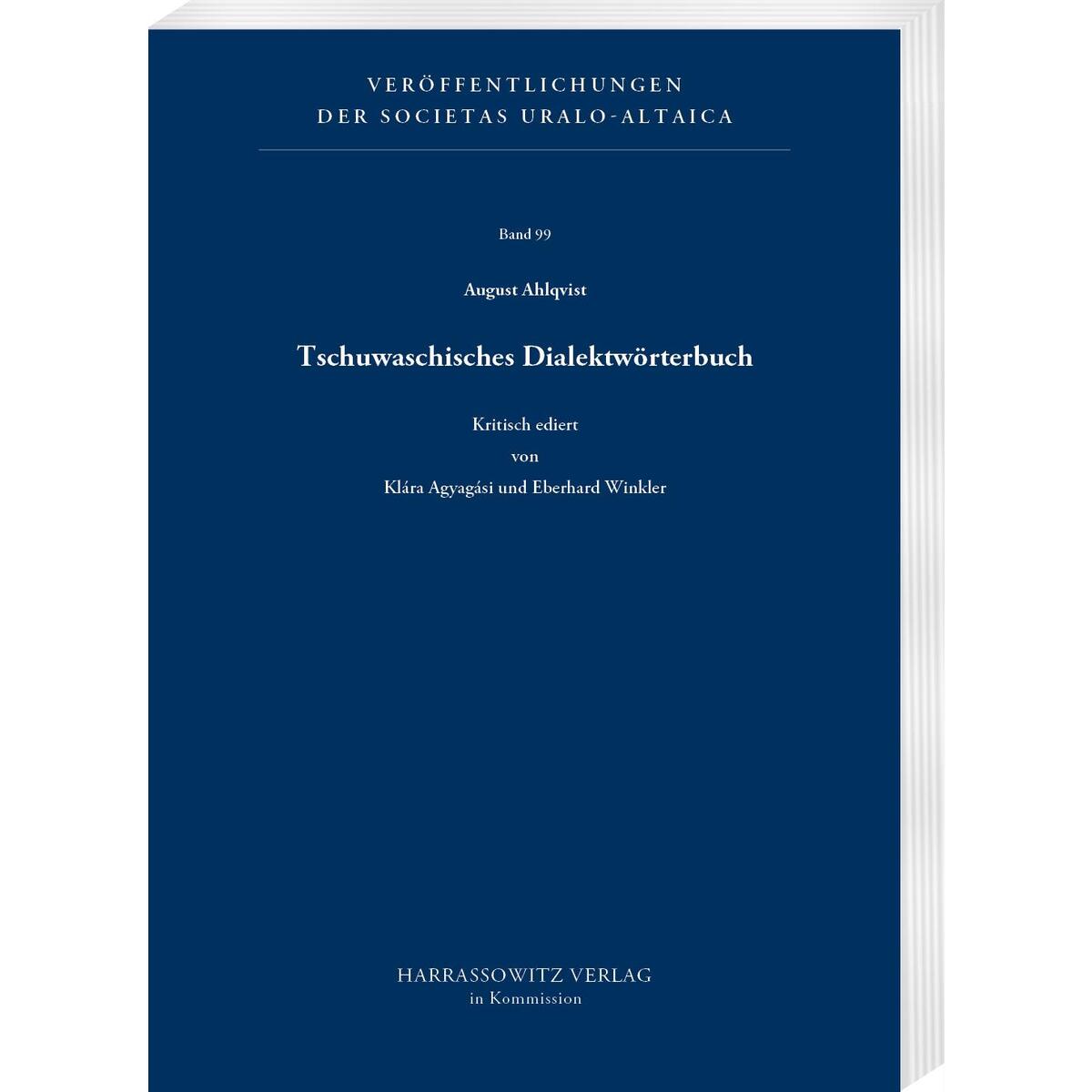 Tschuwaschisches Dialektwörterbuch von Harrassowitz Verlag