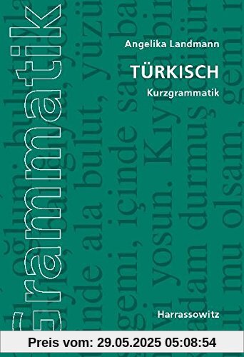 Türkisch: Kurzgrammatik