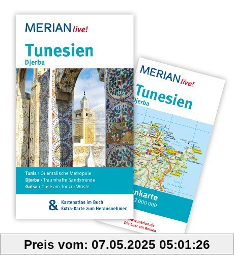 Tunesien Djerba: MERIAN live! - Mit Kartenatlas im Buch und Extra-Karte zum Herausnehmen Tunesien Djerba: MERIAN live! - Mit Kartenatlas im Buch und Extra-Karte zum Herausnehmen