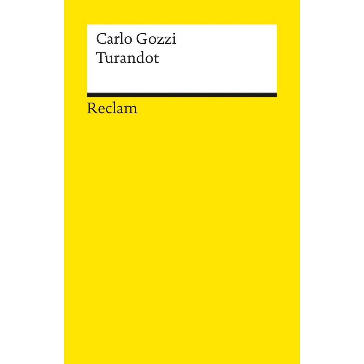 Turandot Turandot von Reclam Philipp Jun.