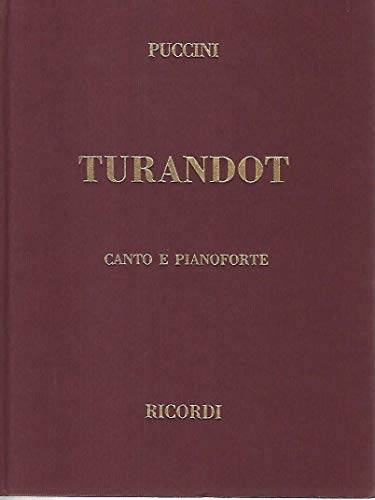 Turandot: Vocal Score