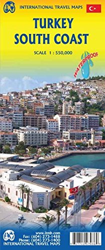Turkey South Coast 1:550.000 von International Travel Maps