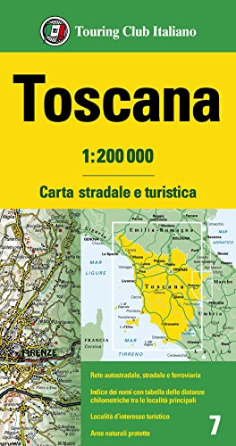 Tuscany (7) (Carta stradale e turistica, Band 7)