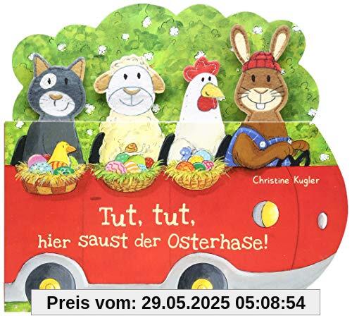 Tut, tut, hier saust der Osterhase!