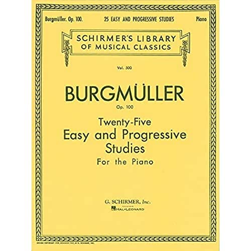 Twenty-Five Easy and Progressive Studies for the Piano, Op. 100: Piano Solo: Complete