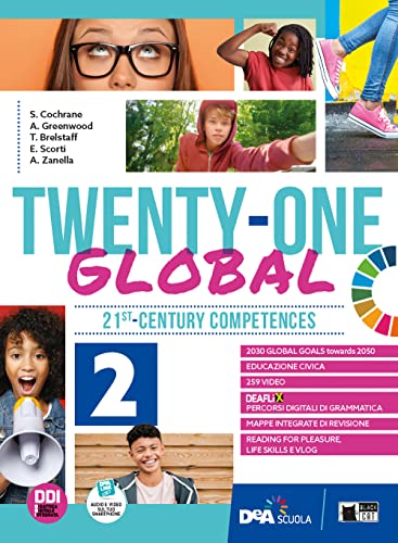Twenty-one global. With Student's book & Workbook. Per la Scuola media. Con e-book. Con espansione online (Vol. 2) von KAVNLON