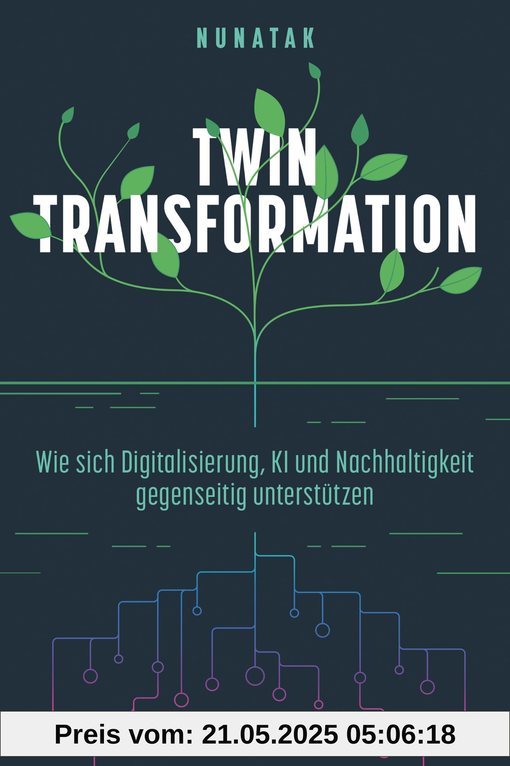 Twin Transformation: Wie sich Digitalisierung, KI und Nachhaltigkeit gegenseitig unterstützen