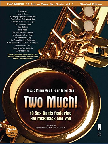 Two Much! 16 Jazz Duets for 2 Saxes