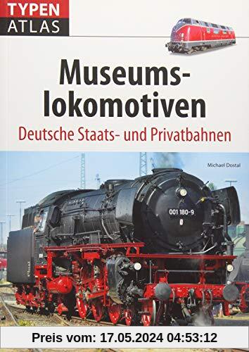 Typenatlas Museumslokomotiven: Deutsche Staats- und Privatbahnen