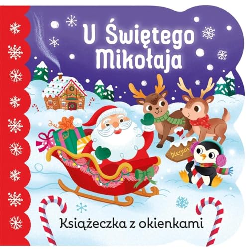 U Świętego Mikołaja. Książeczka z okienkami (KSIĄŻKA Z OKIENKAMI) von Olesiejuk