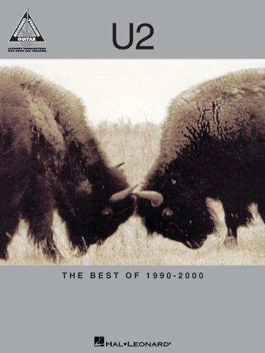 U2 Best Of 1990 - 2000 Tab: Songbook, Tabulatur für Gitarre: The Best of 1990-2000 - Guitar Tablature von Wise Publications