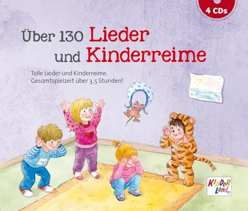 Über 130 Lieder und Kinderreime: Paket mit 4 Audio-CDs Über 130 Lieder und Kinderreime: Paket mit 4 Audio-CDs von K75 Medienpark