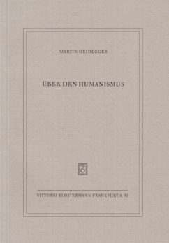 Über den Humanismus von Klostermann