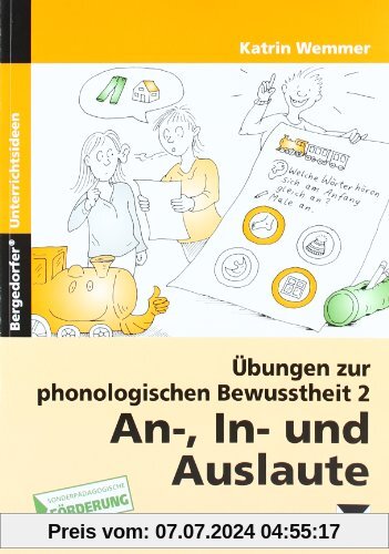 Übungen zur phonologischen Bewusstheit 2: An-, In- und Auslaute (1. und 2. Klasse)