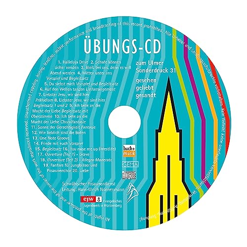 Übungs-CD zum Ulmer Sonderdruck 31: gesehen - geliebt - gesandt