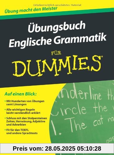 Übungsbuch Englische Grammatik für Dummies (Fur Dummies)