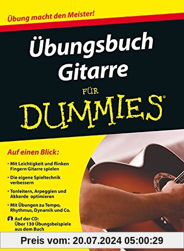 Übungsbuch Gitarre für Dummies (Fur Dummies)