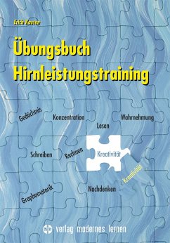 Übungsbuch Hirnleistungstraining von Verlag modernes Lernen