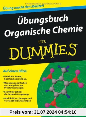 Übungsbuch Organische Chemie für Dummies (Fur Dummies)