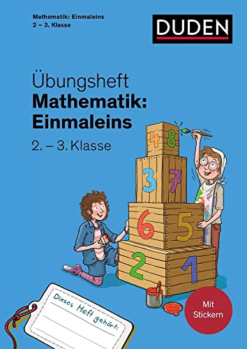 Übungsheft Mathematik - Einmaleins 2./3. Klasse: Mit Stickern und Lernerfolgskarten (Übungshefte Grundschule Mathematik)