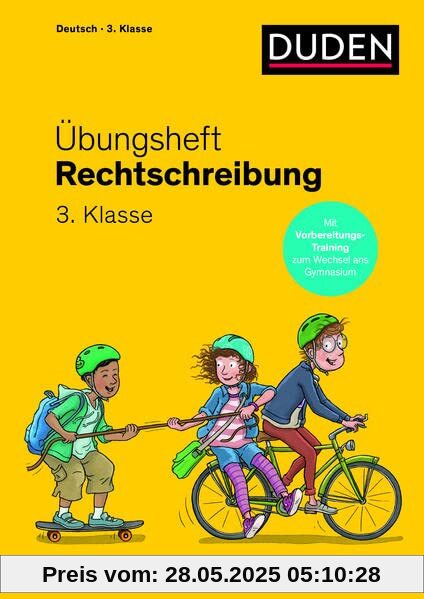 Übungsheft - Rechtschreibung 3.Klasse: Mit Stickern und Lernerfolgskarten (Übungshefte Grundschule Deutsch)